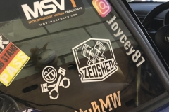 The Zed Shed stickers